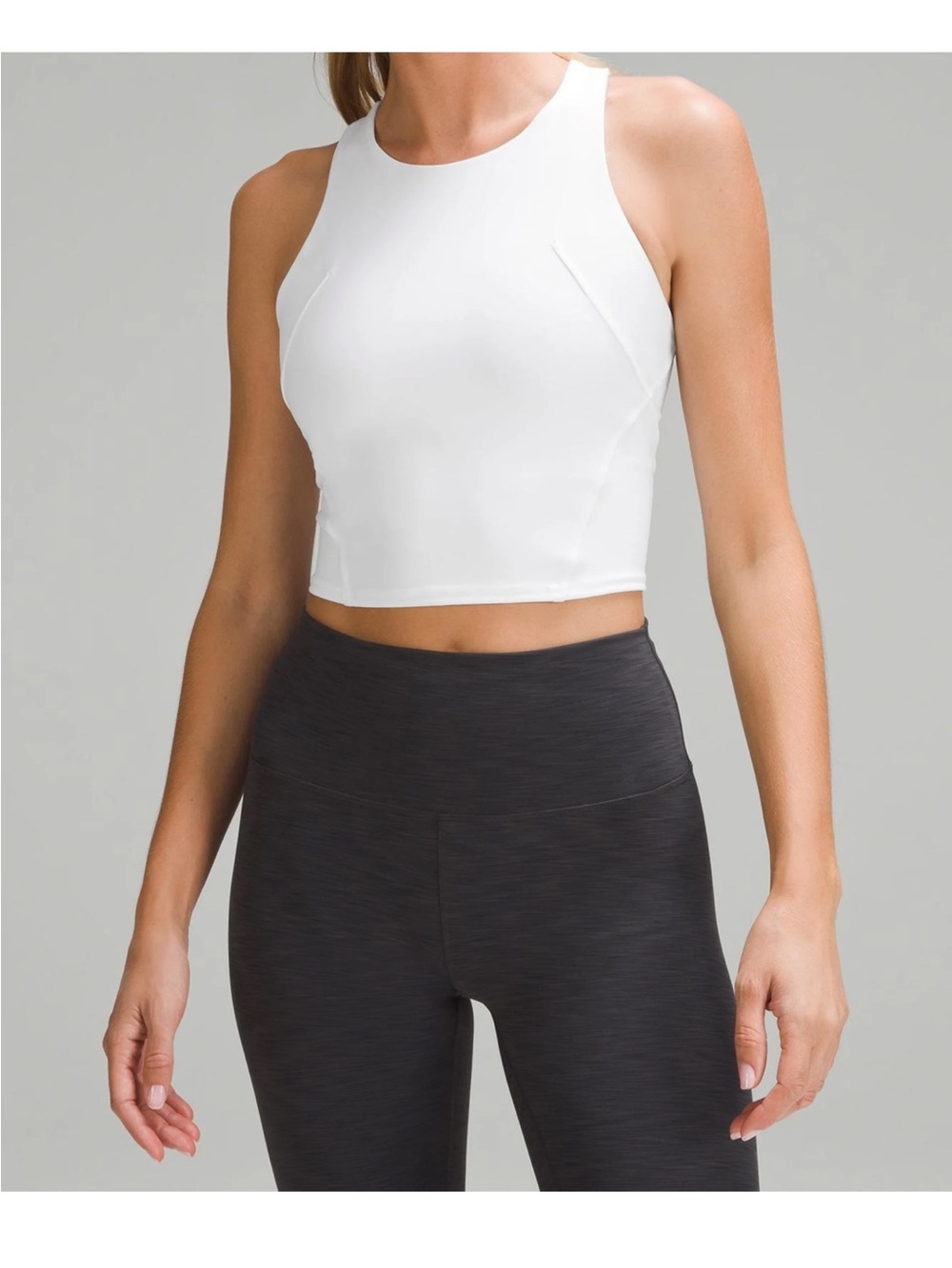 Lululemon Wunder Train Racerback Tank Top. White. Size 6. NWT